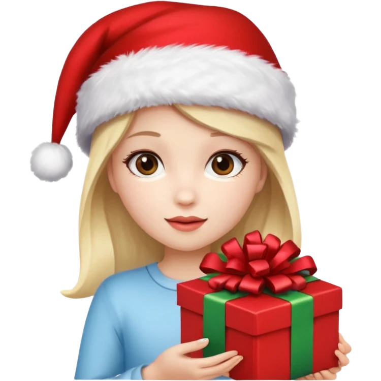 Christmas Girl emoji