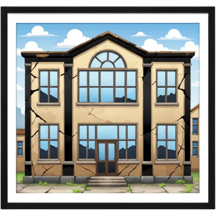 Abandoned school emoji