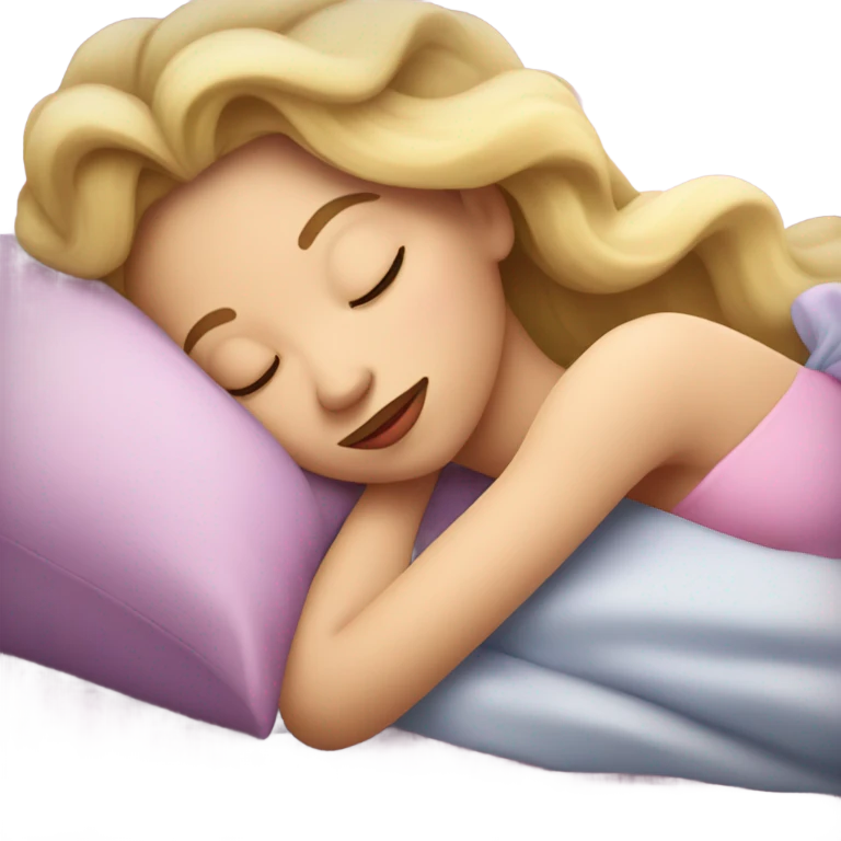 Sleeping beauty emoji
