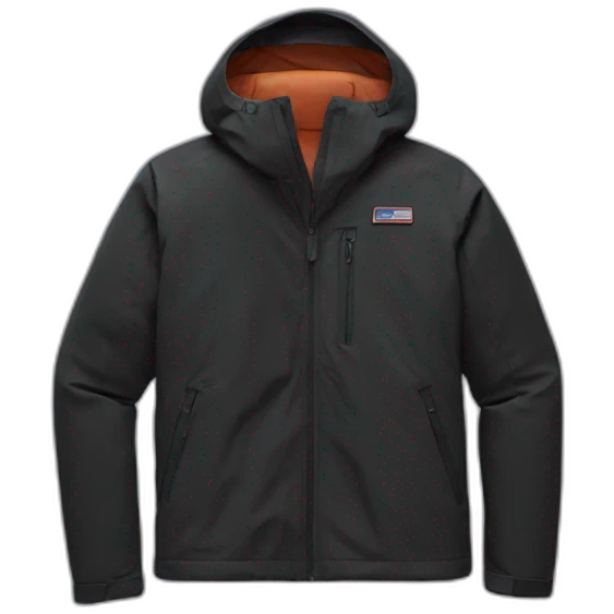 black-patagonia-jacket emoji
