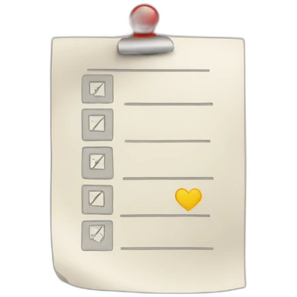 checklist emoji
