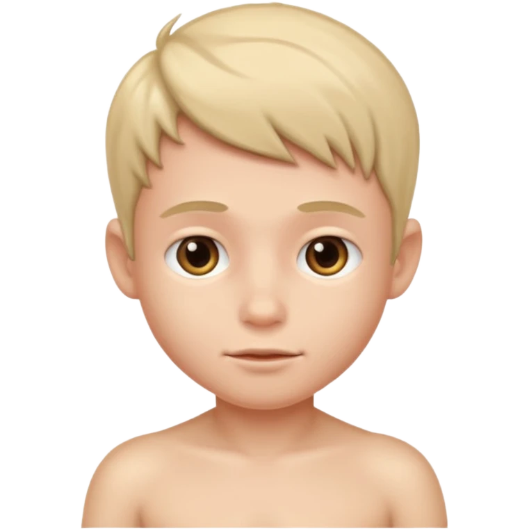 Nude boy emoji