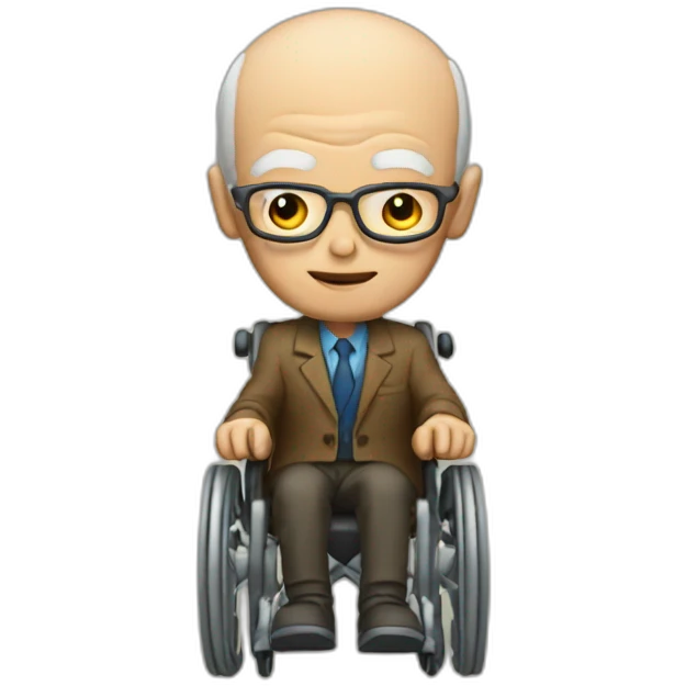 professor X in a wheelchair emoji
