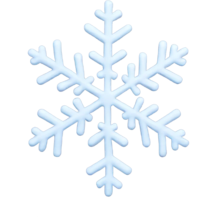 Snowflake emoji