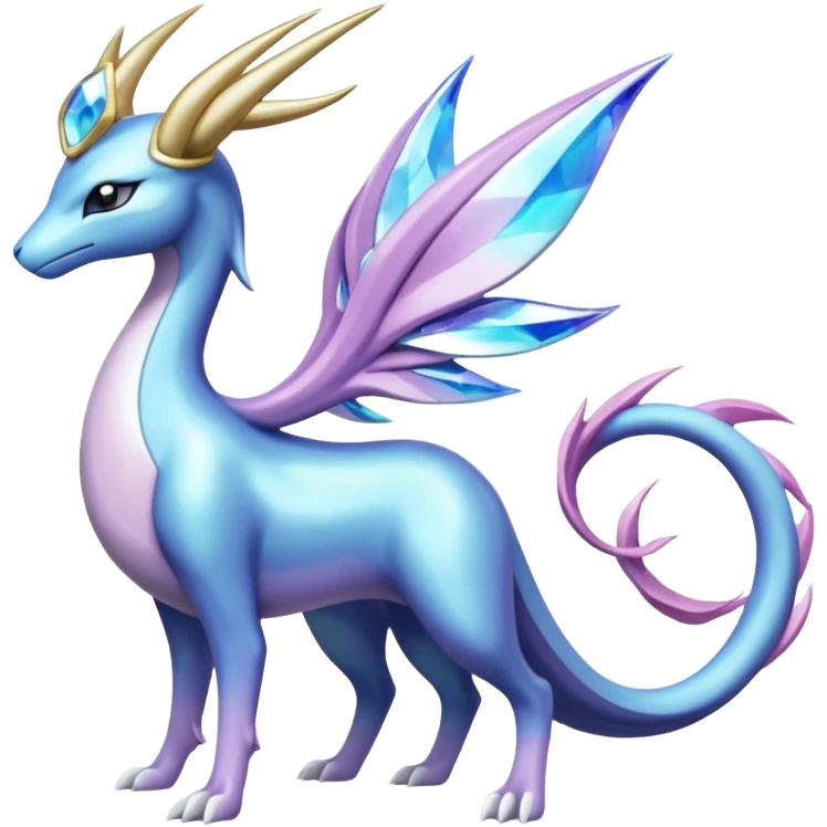 Cresselia-Suicune-Amaura-Dialga-fusion emoji