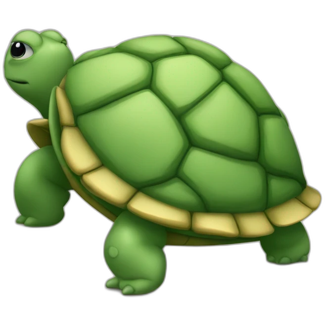 Tortue qui pleure emoji
