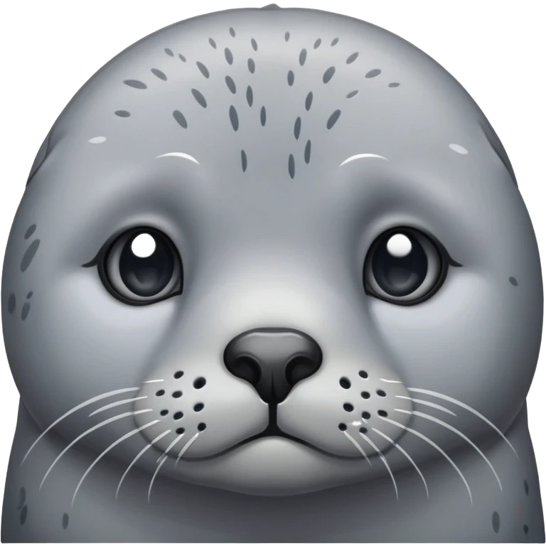 sad harbor seal with teary eyes emoji