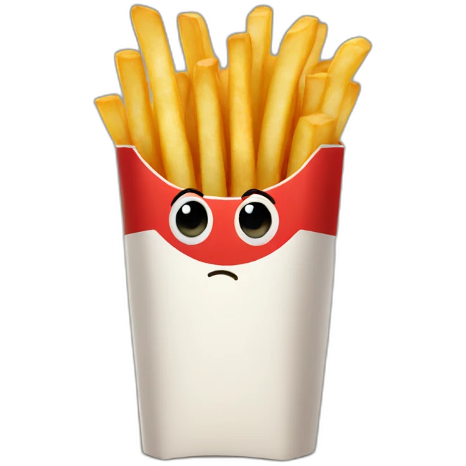big french fries emoji