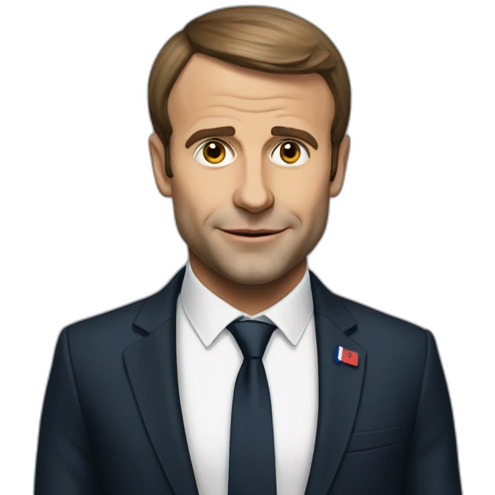 Emanuel Macron emoji