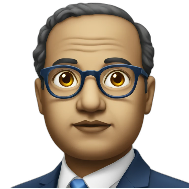 Ambedkar face emoji