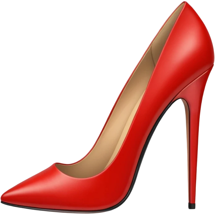 Red heels emoji