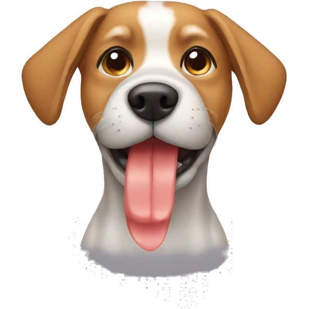 Dog that vomits emoji