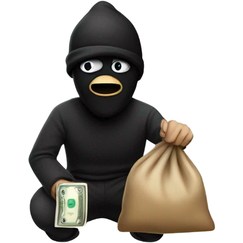 Robber old emoji  emoji