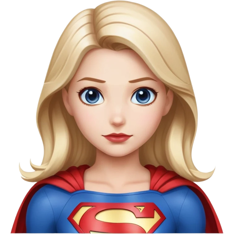 Supergirl from DC comics emoji