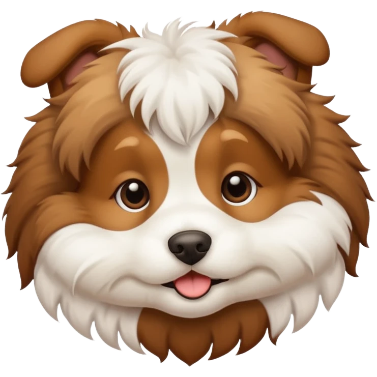 Puppy upside down  emoji