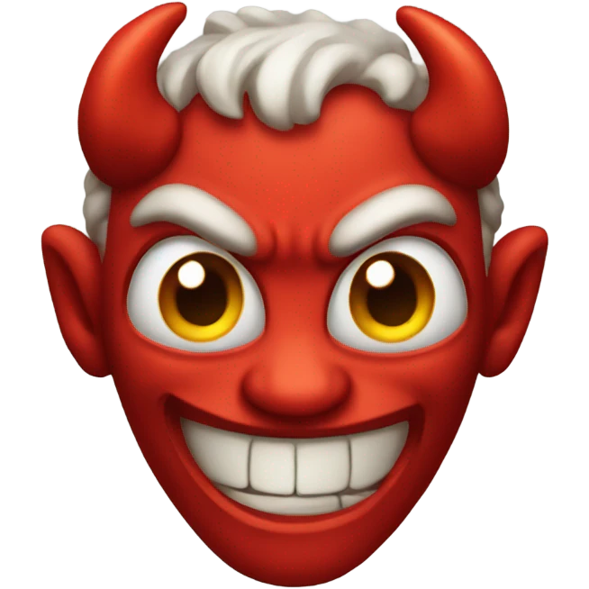 Red devil emoji