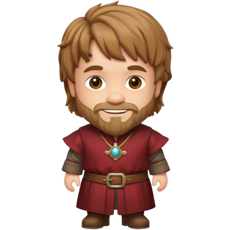 a dwarf emoji looking like tyrion lannister emoji