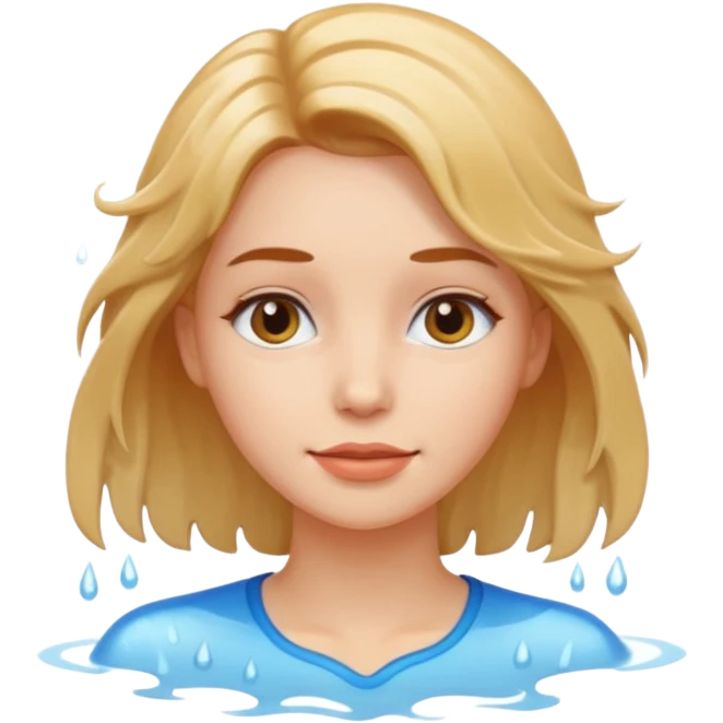 Hot shower clean girl emoji