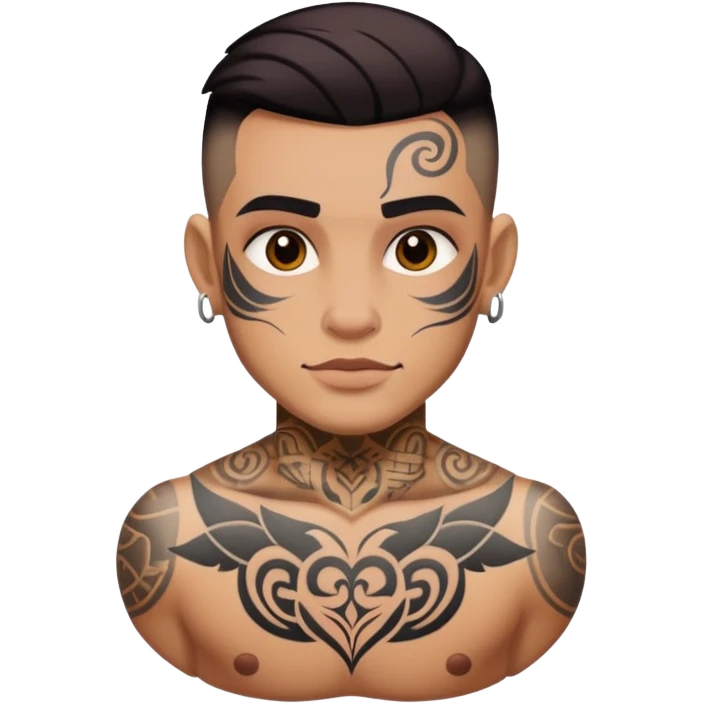 Duki con tattoo's  emoji