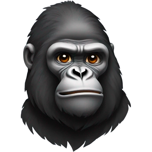 Cool gorilla emoji