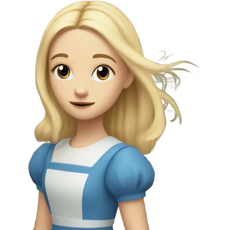 Alice in wonderland emoji