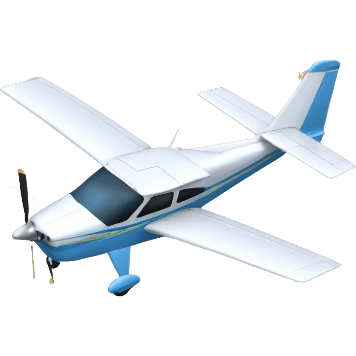 cessna 172 with horns emoji