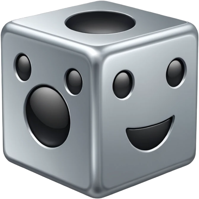 Cube emoji