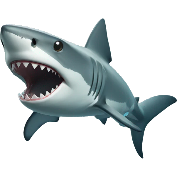 Shark under water emoji