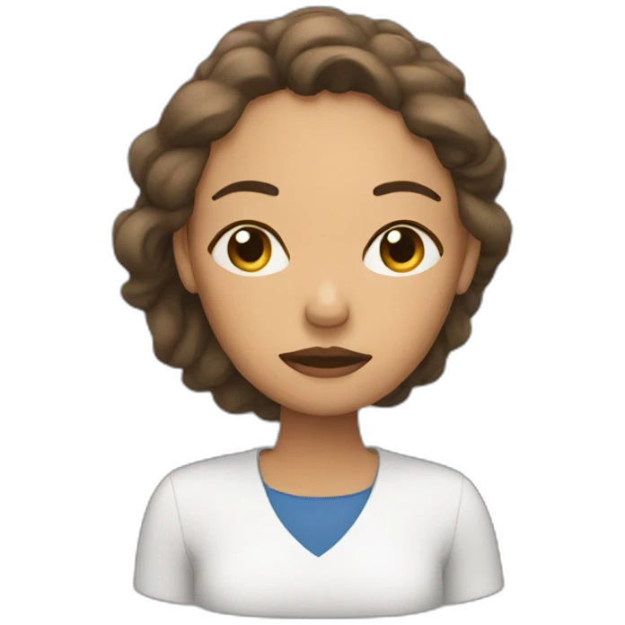 Sleepy woman emoji