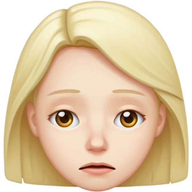 tired meh face emoji