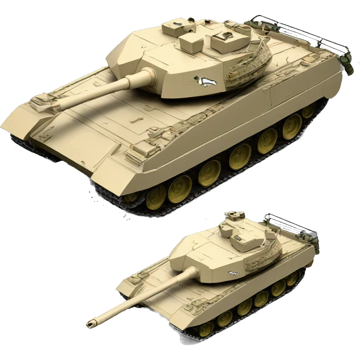 Leopard 2A4 Tank emoji