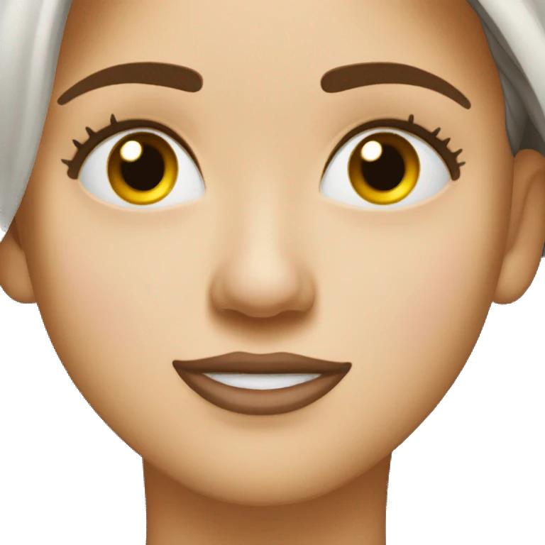 Cara triste con una mascara feliz  emoji