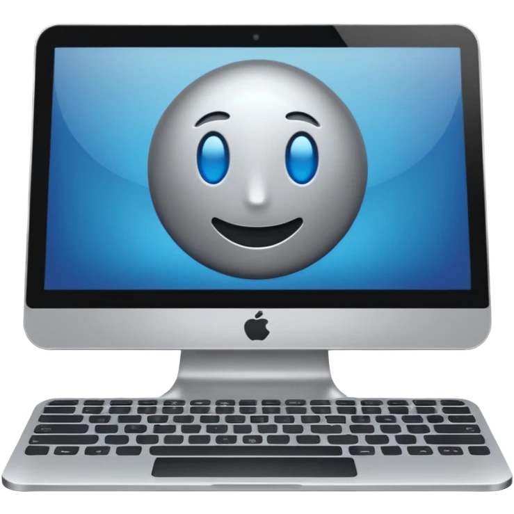 un PC  emoji