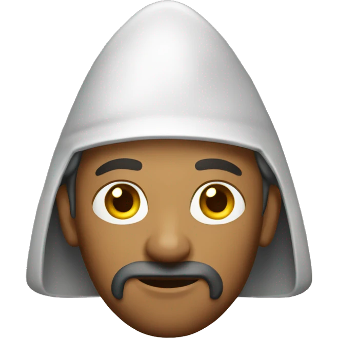 white pilgrim emoji