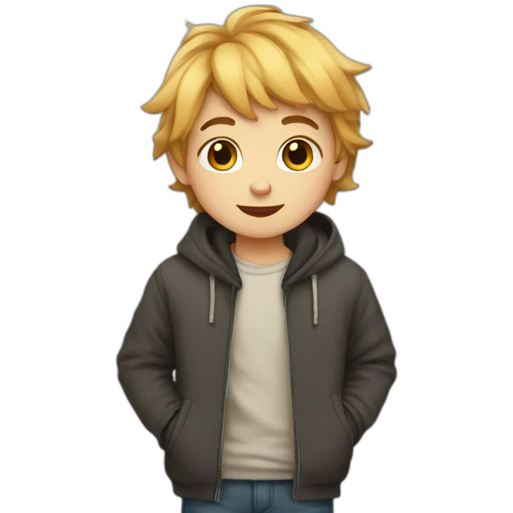 human boy cat emoji