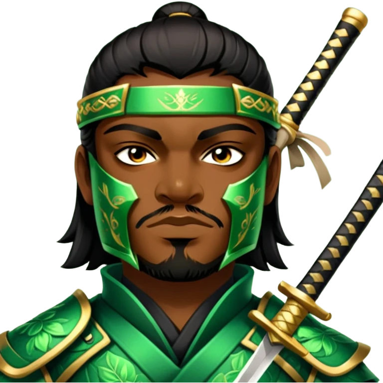 Emerald Samurai emoji