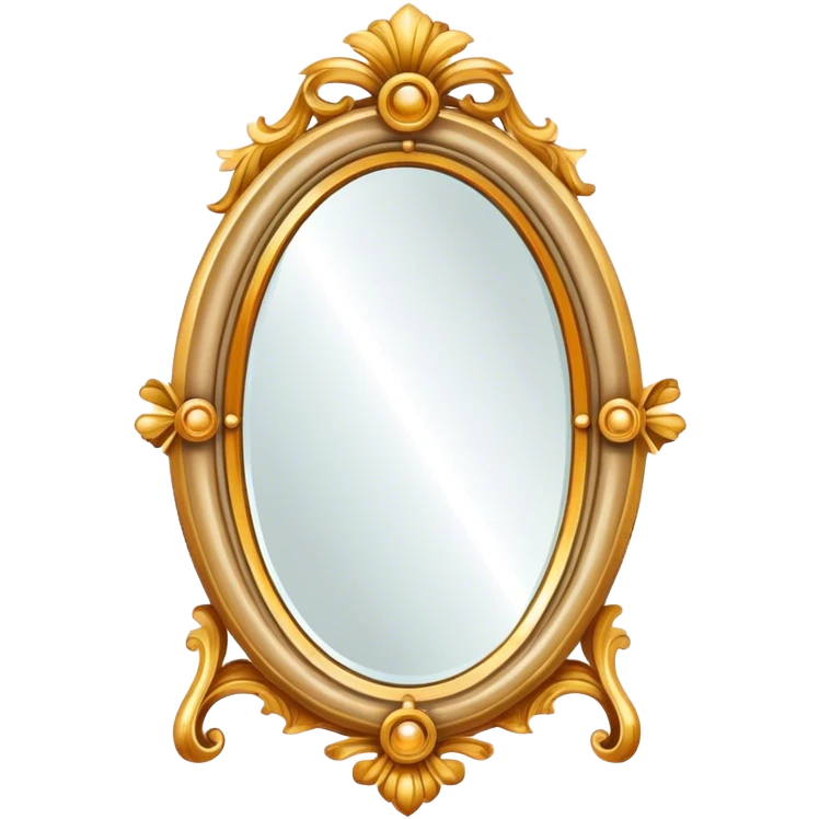 vintage mirror emoji