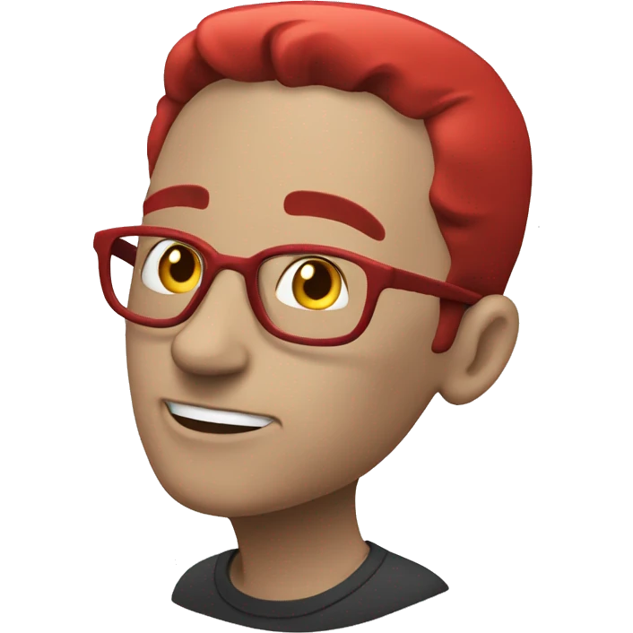 Friday writing red emoji