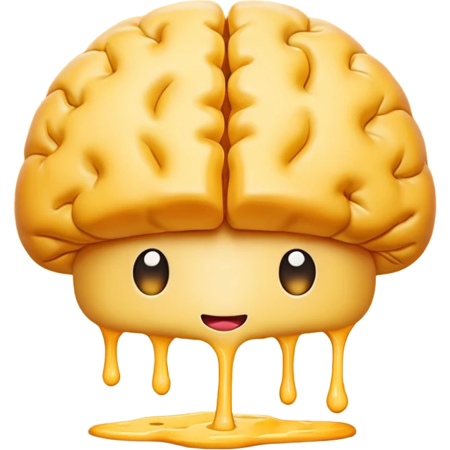 cheese brain emoji