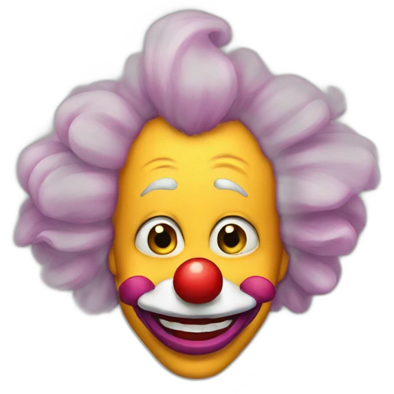 cerdo payaso emoji
