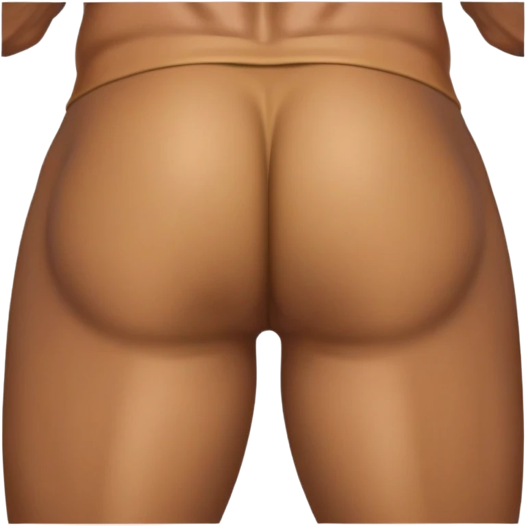 Naked back view male anus anal detailed ass focus macro Point of the ass passage bending over shows its anus emoji
