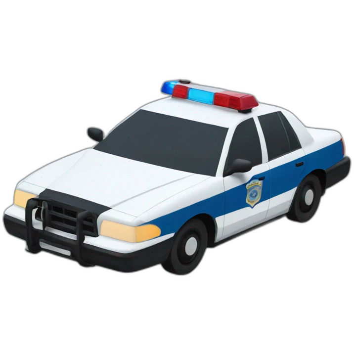 police car emoji