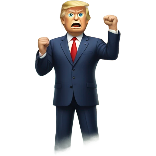 trump on tsunami emoji