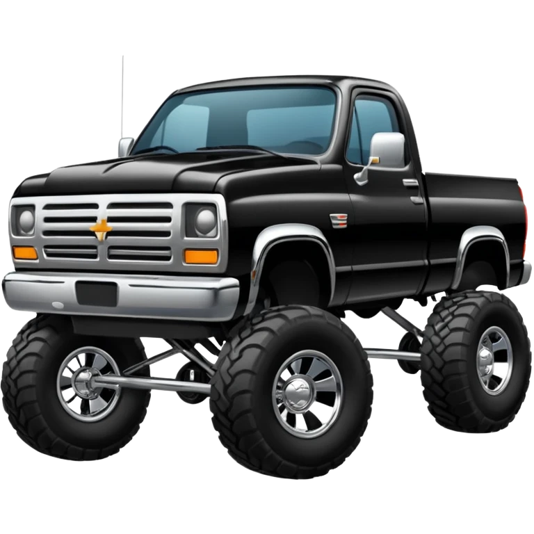 Squatted truck emoji