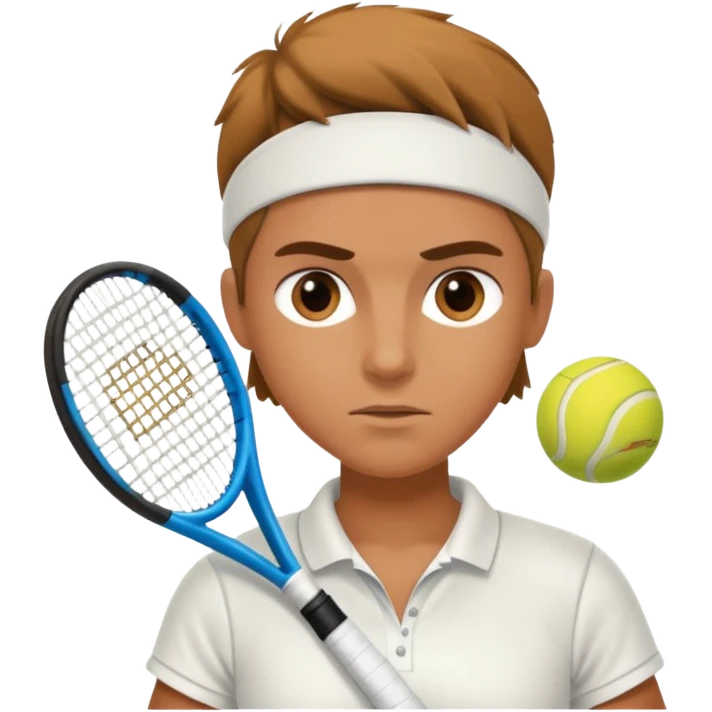tennis player emoji