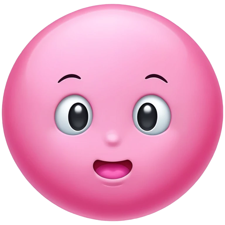 Pink emoji