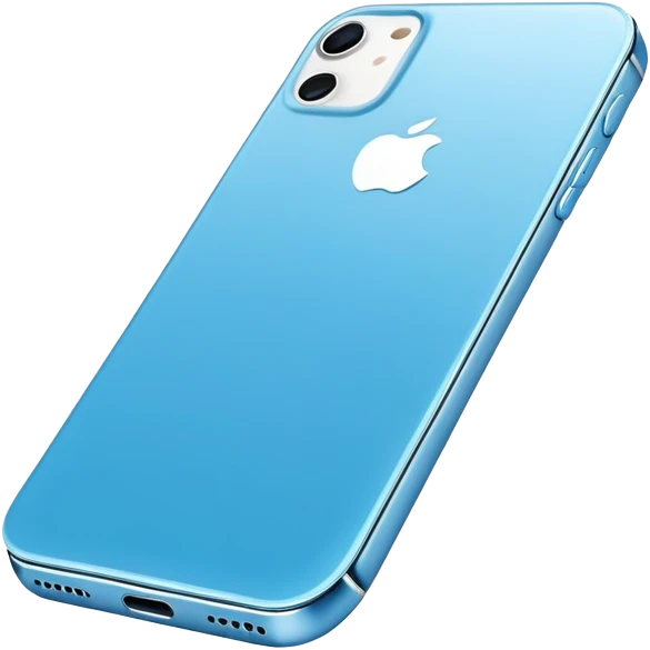 iphone 14 sky blue emoji