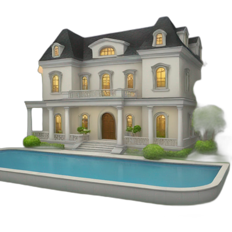 mansion emoji
