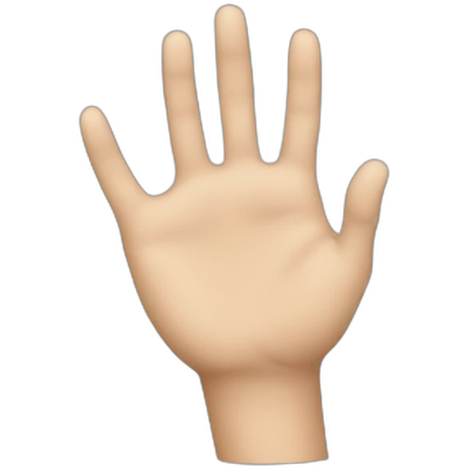 hand back emoji