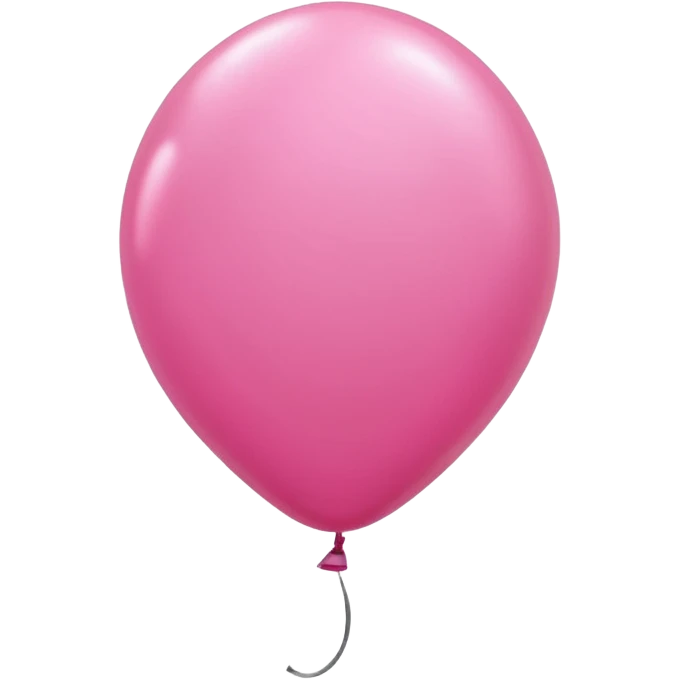 Chien ballon rose emoji